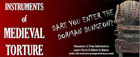 Instruments of Medieval Torture Exhibition - Dorman Museum , Middlesbrough