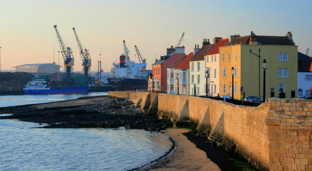 Town Wall, Hartlepool, Durham,  Picture