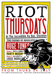 riot thursday ku bar stockton Picture