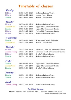 zumba with simon keay timetable stockton hardwick community centre