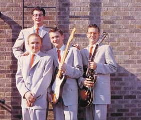 Buddy Holly & The Crickets appearing at the Globe